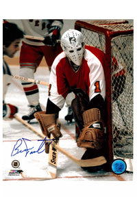 Philadelphia Flyers Bernie Parent 8x10 Autograph Photo
