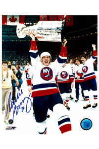 New York Islanders Mike Bossy 8x10 Autograph Photo