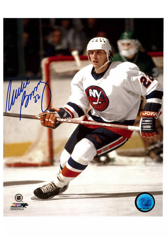 New York Islanders Mike Bossy 8x10 Autograph Photo
