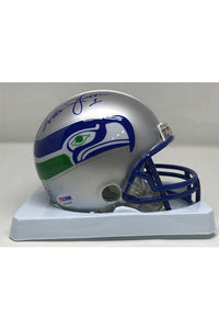 Seattle Seahawks Warren Moon Autograph Mini Helmet